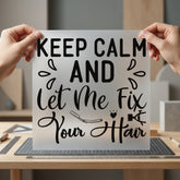 Keep Calm Let Fix Aesthetic Ready to Press DTF Transfer for Dtf