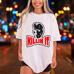 Killin Jason Mask Horror Halloween Ready to Press DTF Transfer for Dtf