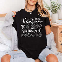Kindness Free Sprinkle Everywhere Retro Ready to Press DTF Transfer for Dtf