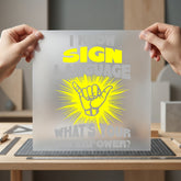 Know Sign Language Shaka Aesthetic Ready to Press DTF Transfer for Dtf
