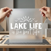 Lake Life Nautical Diy Summer Fishing Ready to Press DTF Transfer for Dtf
