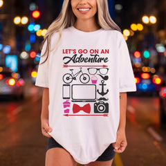 Let Adventure Hipster Diy Aesthetic Ready to Press DTF Transfer for Dtf