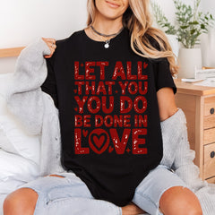 Let All You Done Christian Faith Ready to Press DTF Transfer for Dtf