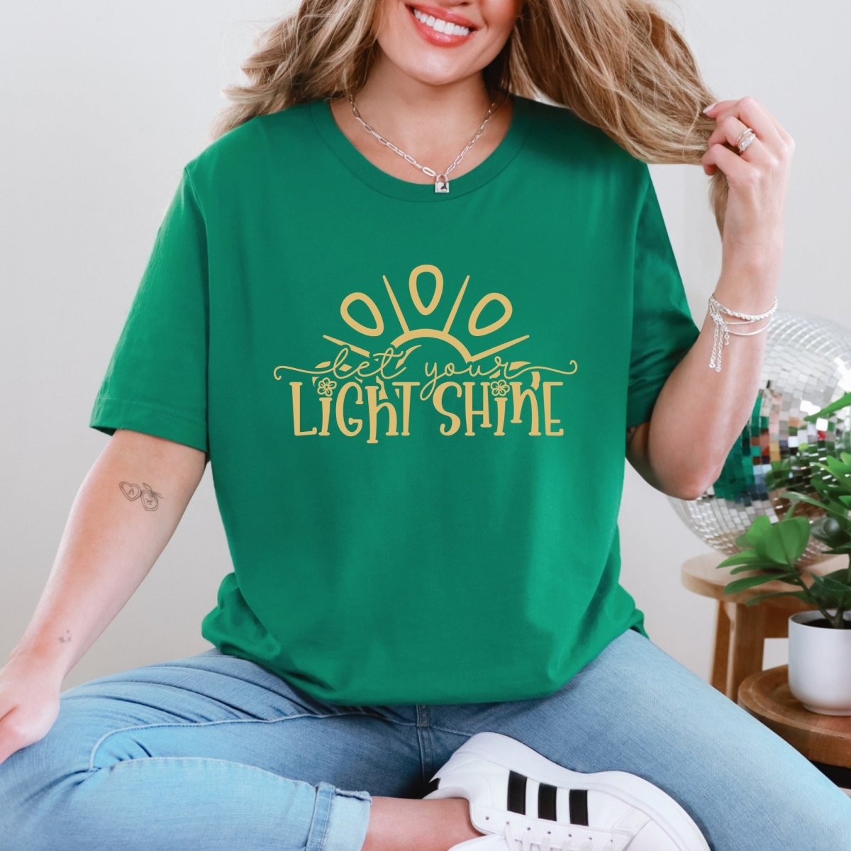 Let Your Light Shine | Inspiring Faith Tee - Luckets.com