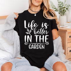 Life Better Garden Botanical Mom Aesthetic Ready to Press DTF Transfer for Dtf