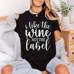 Like Wine Not Label Aesthetic Ready to Press DTF Transfer for Dtf