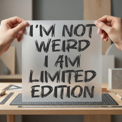 Limited Edition Quote Quirky Funny Vintage Ready to Press DTF Transfer for Dtf