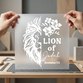 Lion Judah Christian Diy Christian Faith Ready to Press DTF Transfer for Dtf