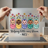 Little Ones Bloom Nicu Mom Nurse Ready to Press DTF Transfer for Dtf