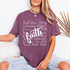 Living Faith | Spiritual Attributes Tee - Luckets.com