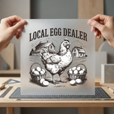 Local Egg Dealer Farmhouse Usa Vintage Ready to Press DTF Transfer for Dtf