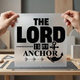 Lord Anchor Faith-inspired Diy Christian Faith Ready to Press DTF Transfer for Dtf