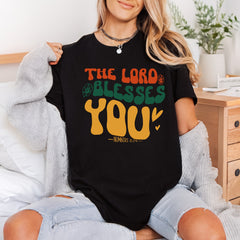 Lord Blesses You Numbers Christian Faith Ready to Press DTF Transfer for Dtf