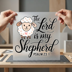 Lord Shepherd Lamb Faith-based Christian Faith Ready to Press DTF Transfer for Dtf
