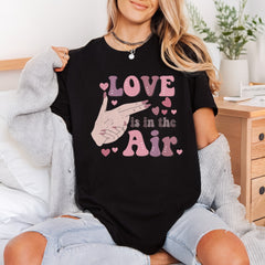 Love Air Retro Pink Valentine Vintage Ready to Press DTF Transfer for Dtf