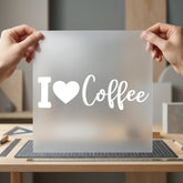 Love Coffee Casual Script Aesthetic Ready to Press DTF Transfer for Dtf