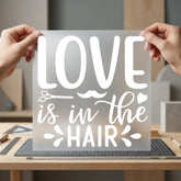 Love Hair Stylist Diy Aesthetic Ready to Press DTF Transfer for Dtf