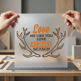 Love Like Deer Season Usa Country Ready to Press DTF Transfer for Dtf