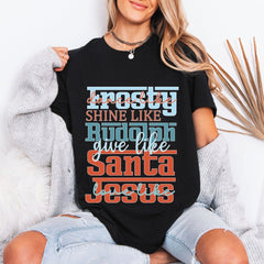 Love Like Jesus | Christmas Faith Tee - Luckets.com