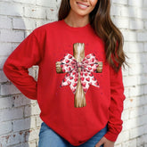 Love Like Jesus | Cross & Hearts Sweatshirt - Luckets.com