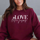 Love Like Jesus | Faith & Devotion Sweatshirt - Luckets.com