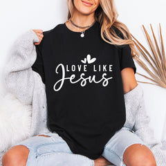Love Like Jesus | Grace - Filled Devotion Tee - Luckets.com