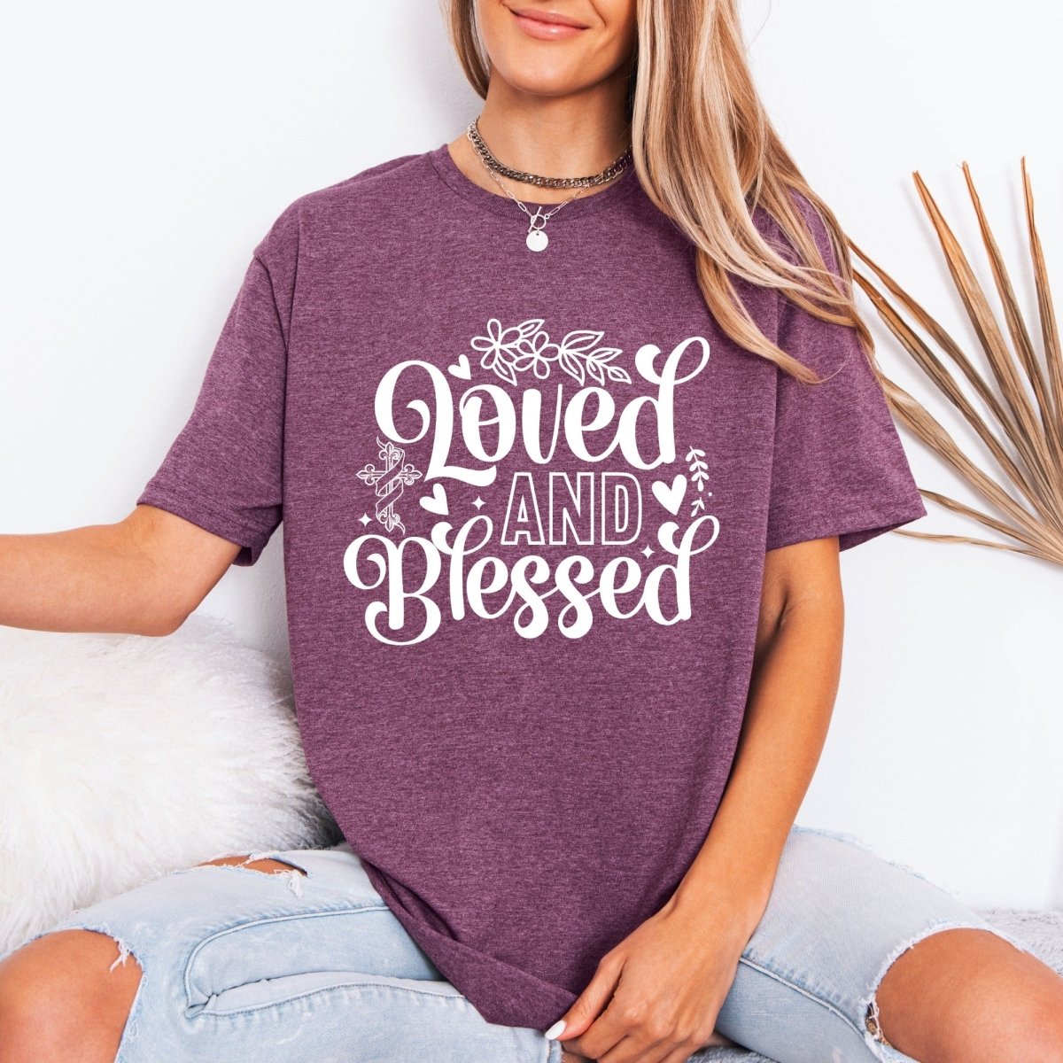 Loved And Blessed | Grace & Gratitude Tee - Luckets.com