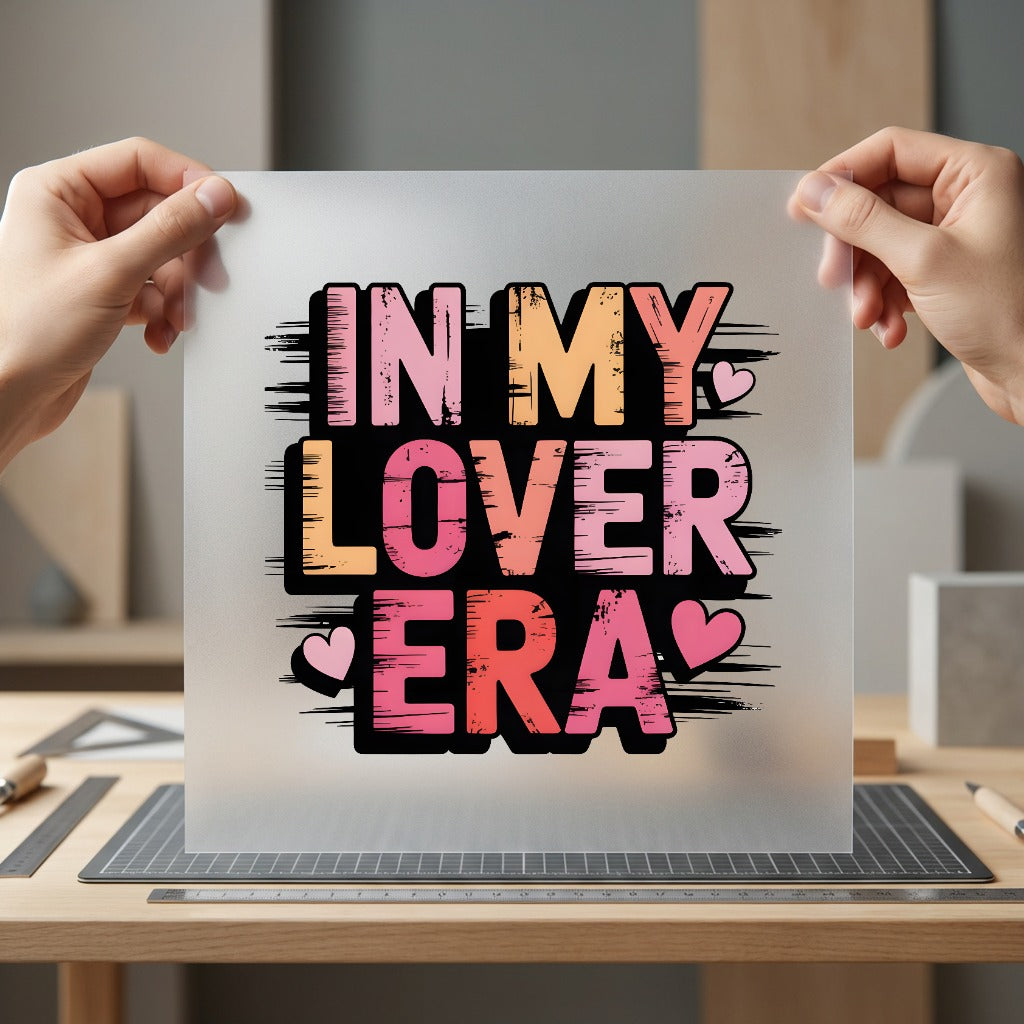Lover Era Retro Love Valentine Retro Ready to Press DTF Transfer for Dtf