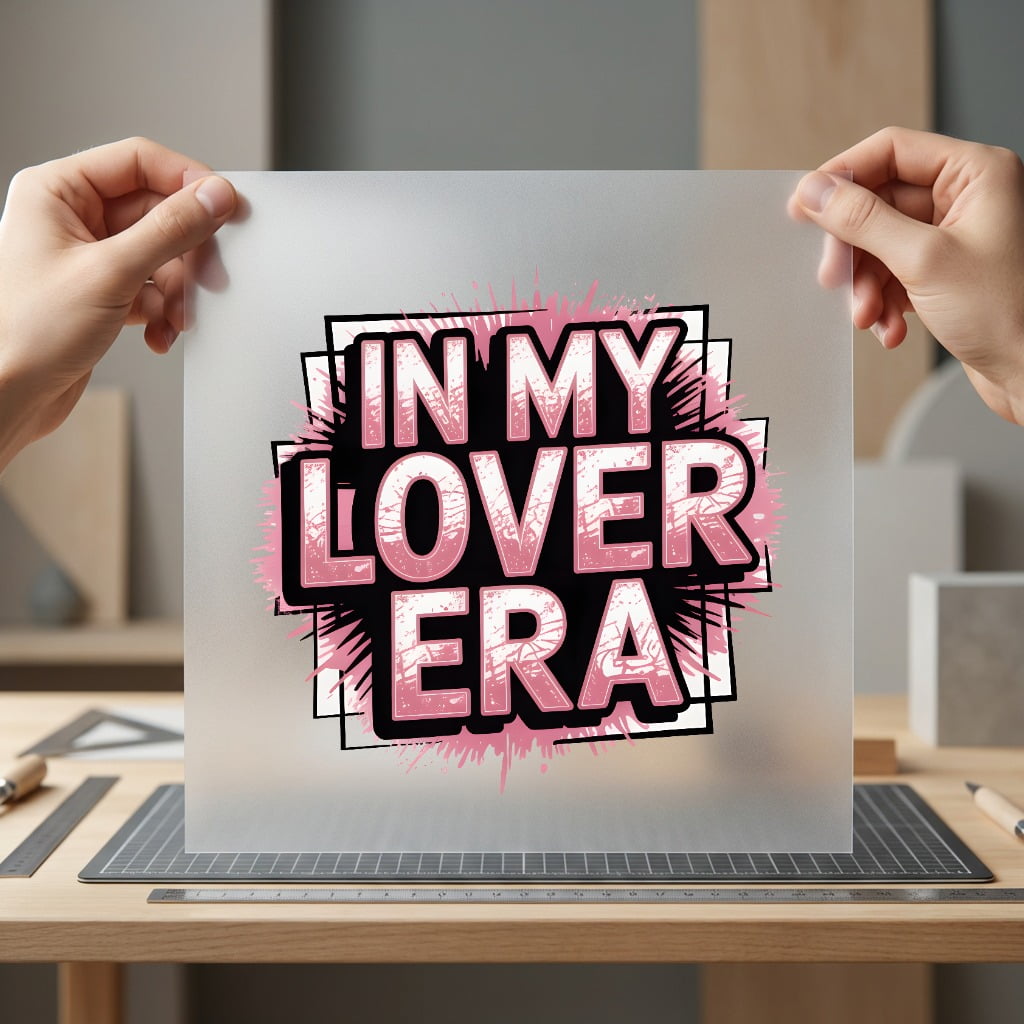 Lover Era Retro Pink Valentine Retro Ready to Press DTF Transfer for Dtf