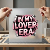 Lover Era Retro Pink Valentine Retro Ready to Press DTF Transfer for Dtf