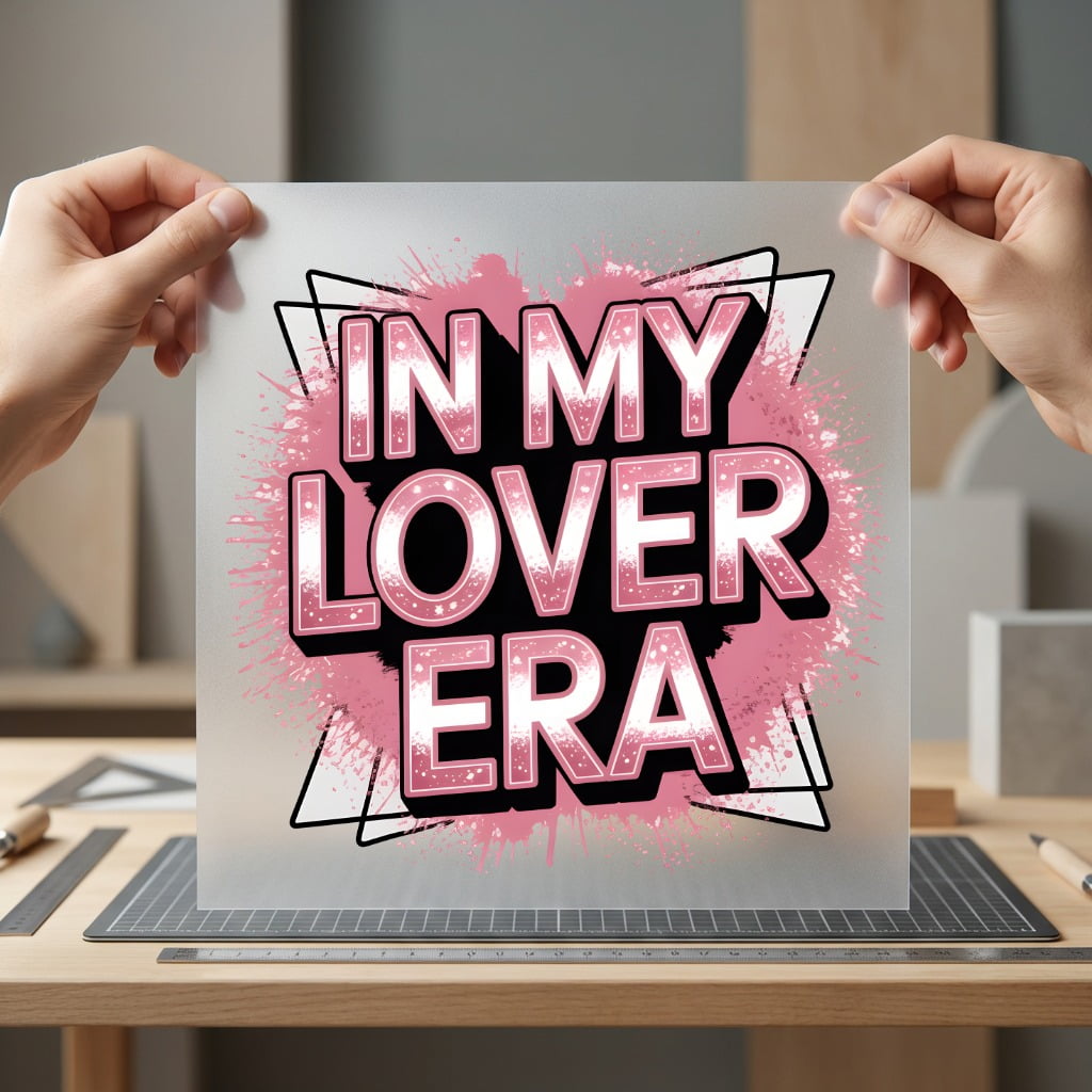 Lover Era Retro Pink Valentine Vintage Ready to Press DTF Transfer for Dtf