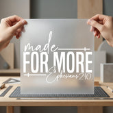 Made More Faith-inspired Diy Christian Faith Ready to Press DTF Transfer for Dtf