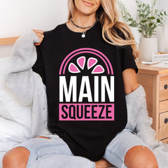 Main Squeeze Quote Retro Valentine Retro Ready to Press DTF Transfer for Dtf
