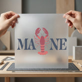 Maine Lobster Coastal Nautical Usa Vintage Ready to Press DTF Transfer for Dtf