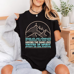 Make Joy Complete Christian Christian Faith Ready to Press DTF Transfer for Dtf