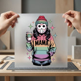Mama 80s Horror Kawaii Halloween Mom Ready to Press DTF Transfer for Dtf