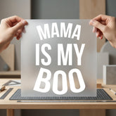 Mama Boo Halloween Diy Halloween Mom Ready to Press DTF Transfer for Dtf