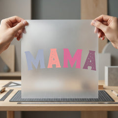 Mama Distressed Text Retro Mom Mama Ready to Press DTF Transfer for Dtf