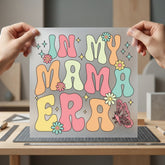 Mama Era Retro Diy Mom Mama Ready to Press DTF Transfer for Dtf
