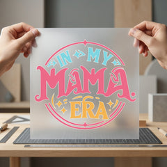 Mama Era Retro Mom Mom Mama Ready to Press DTF Transfer for Dtf