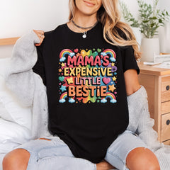 Mama Expensive Little Bestie Mom Funny Ready to Press DTF Transfer for Dtf