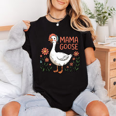 Mama Goose Floral Retro Mom Mama Ready to Press DTF Transfer for Dtf