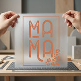 Mama Leopard Retro Style Mom Mama Ready to Press DTF Transfer for Dtf