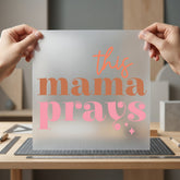 Mama Prays Faith-inspired Diy Faith Mom Ready to Press DTF Transfer for Dtf
