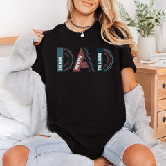 Man Myth Legend Dad Dad Vintage Ready to Press DTF Transfer for Dtf