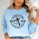 Man of God | Isaiah 54:17 Strength Sweatshirt - Luckets.com
