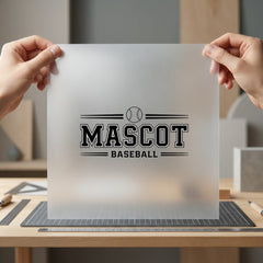 Mascot Baseball Sports Team Retro Aesthetic Ready to Press DTF Transfer for Dtf