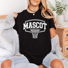 Mascot Basketball Retro Sport Vintage Retro Ready to Press DTF Transfer for Dtf