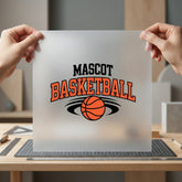 Mascot Basketball Sports Team Aesthetic Fitness Ready to Press DTF Transfer for Dtf