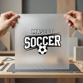 Mascot Soccer Sporty Diy Retro Aesthetic Ready to Press DTF Transfer for Dtf